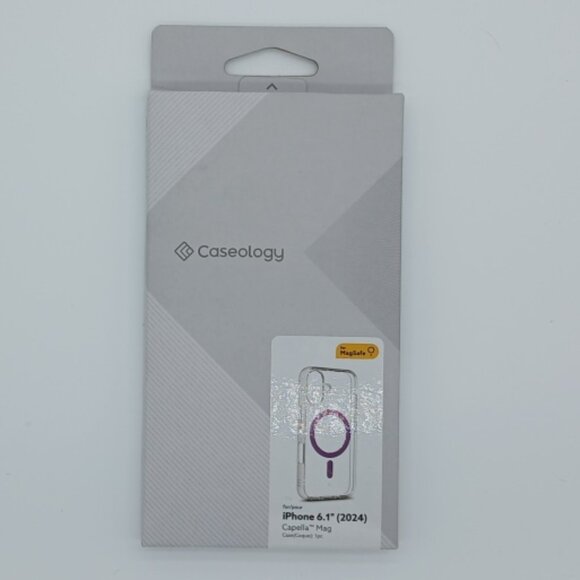 Like New in Package Caseology Capella Mag for iPhone 16 (Clear Purple) - Picture 1 of 1